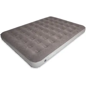 Oztrail Velour Air Mattress Single Height Double