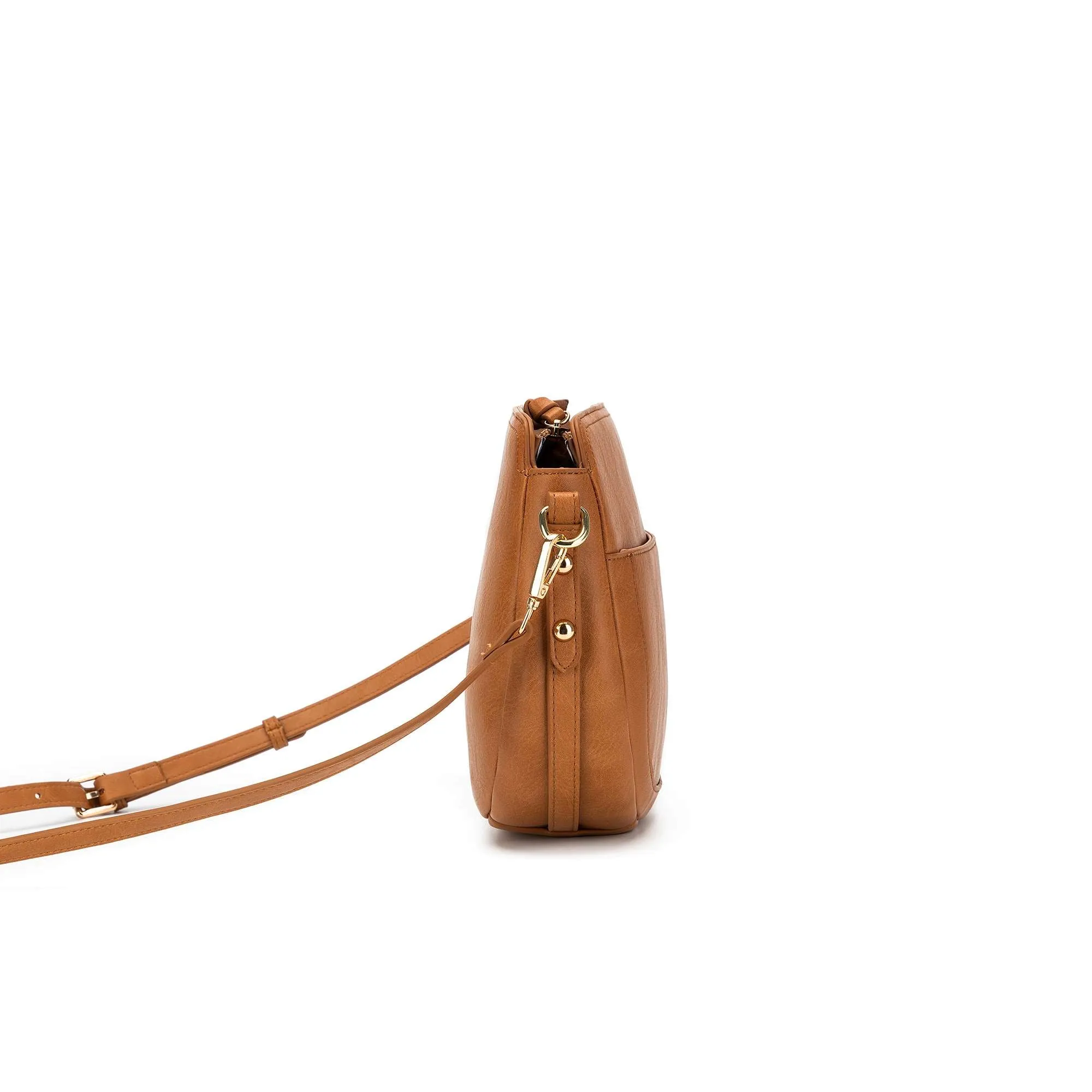 Paris Tan Crossbody Bag