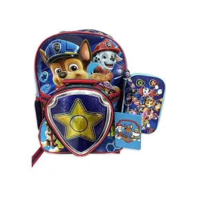 Paw Patrol 4 pc Large Backpack