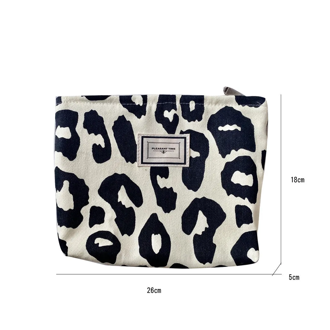 Paziye Leopard Print Large Capacity Tote