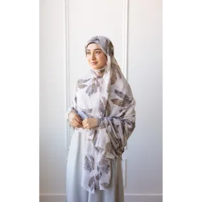 Printed Chiffon Hijab - Destination