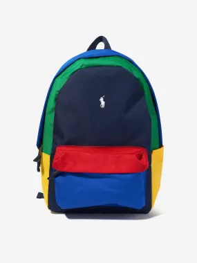 Ralph Lauren Kids Logo Backpack in Multicolour