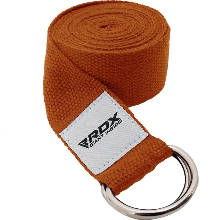 RDX P8 COTTON YOGA STRAP (Orange)