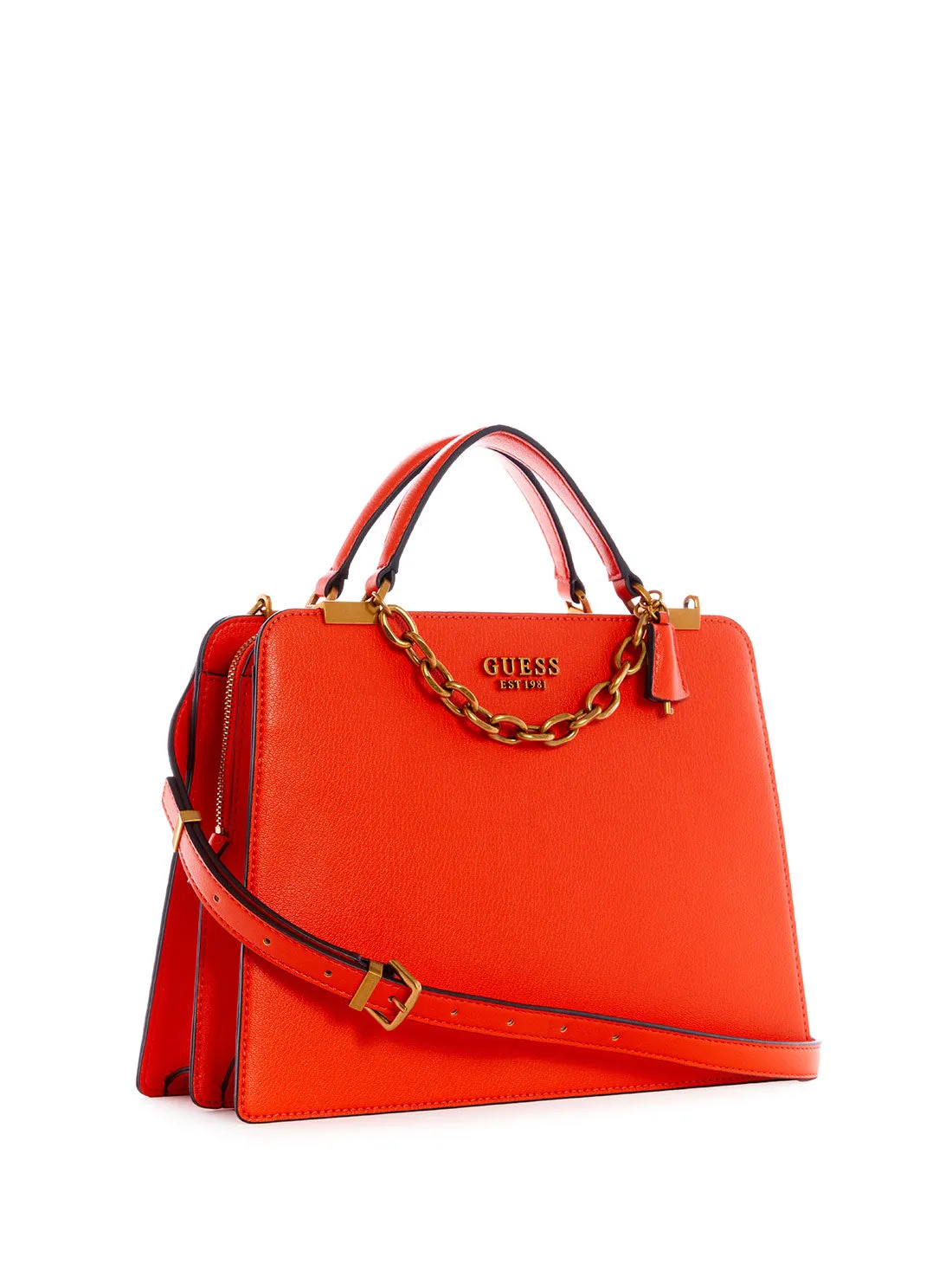 Red Kristle Girlfriend Satchel Bag