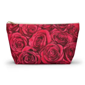 Rose Accessory Pouch w T-bottom