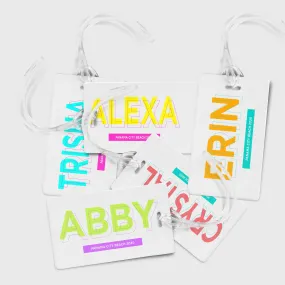 SHADOW BLOCK PERSONALIZED BAG / LUGGAGE TAG