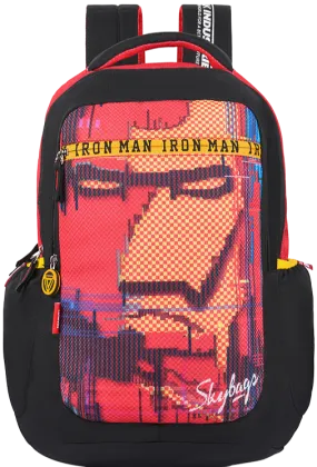 Skybags Ironman Marvel Backpack (Black)