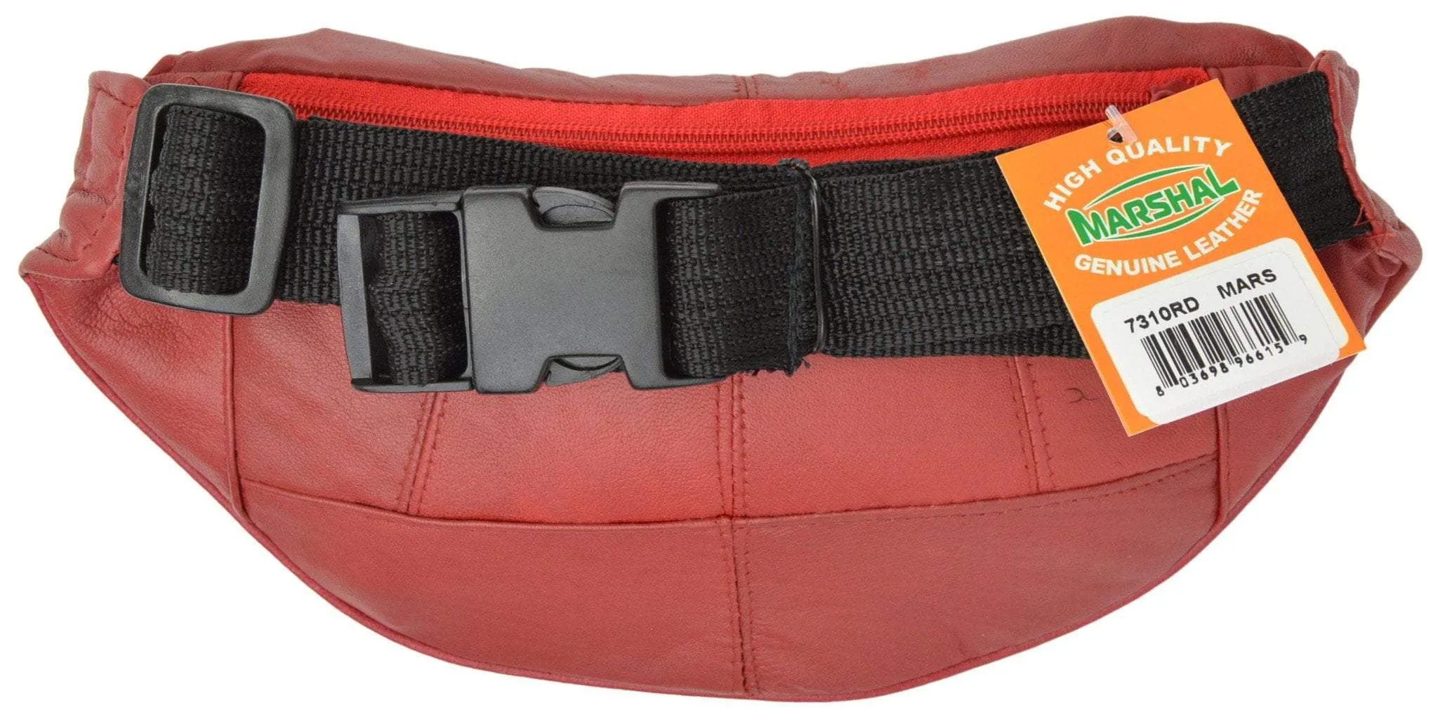 Slim Design Leather Fanny Packs Many Colors 7310 (C)