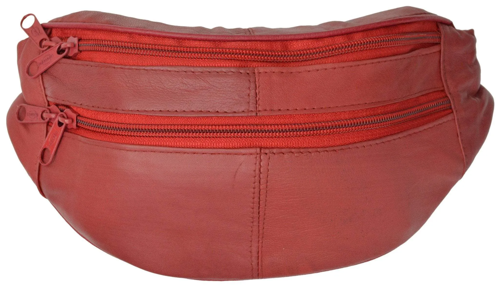 Slim Design Leather Fanny Packs Many Colors 7310 (C)