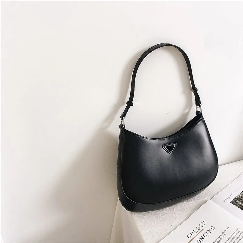 Small leather Underarm Shoulder bag