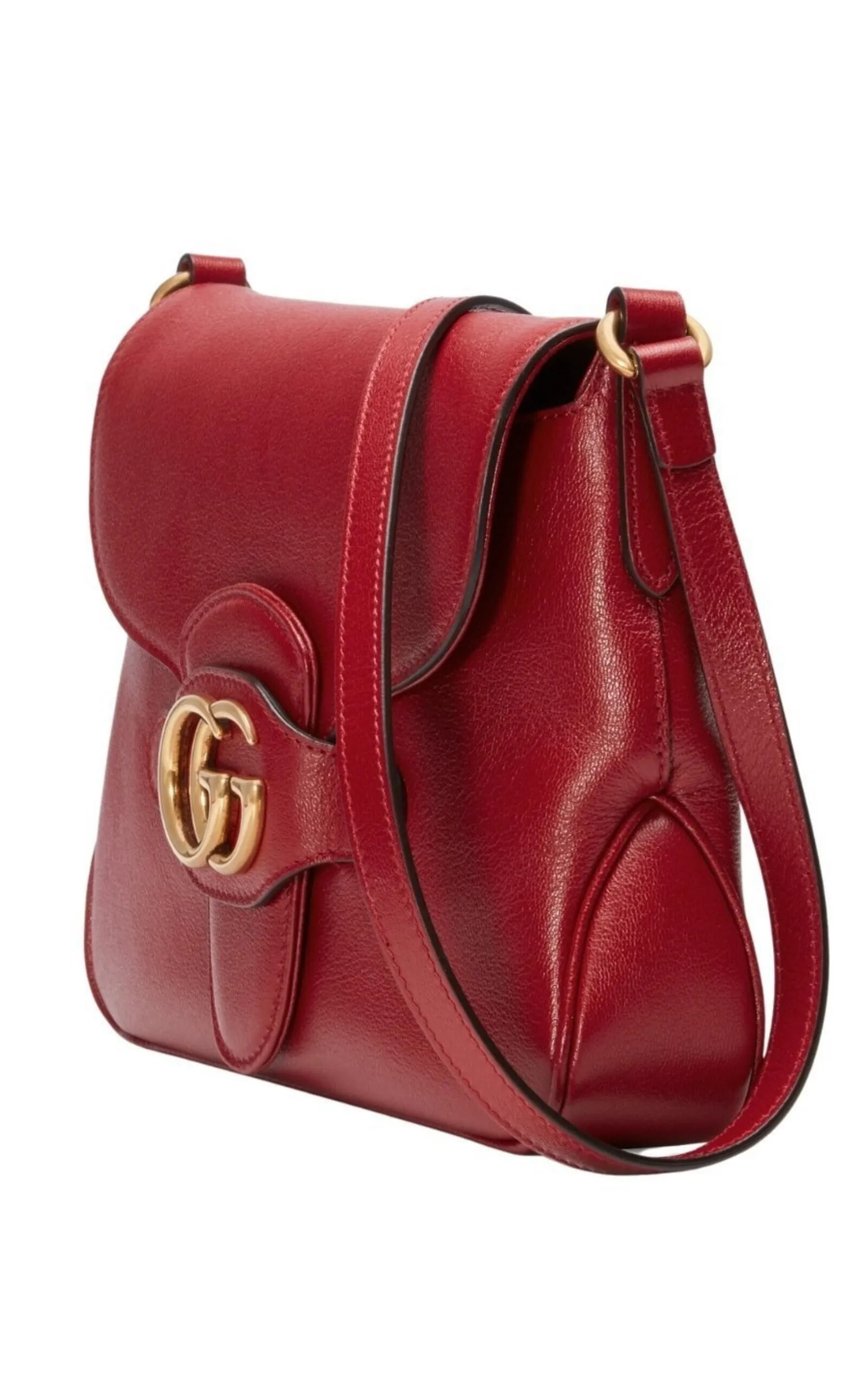 Small Messenger with Double GG Bag in Red