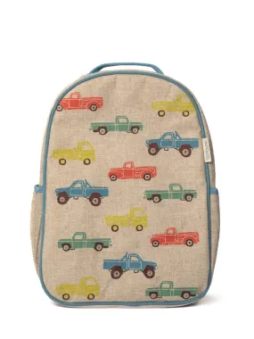 SoYoung Vintage Trucks Toddler Backpack