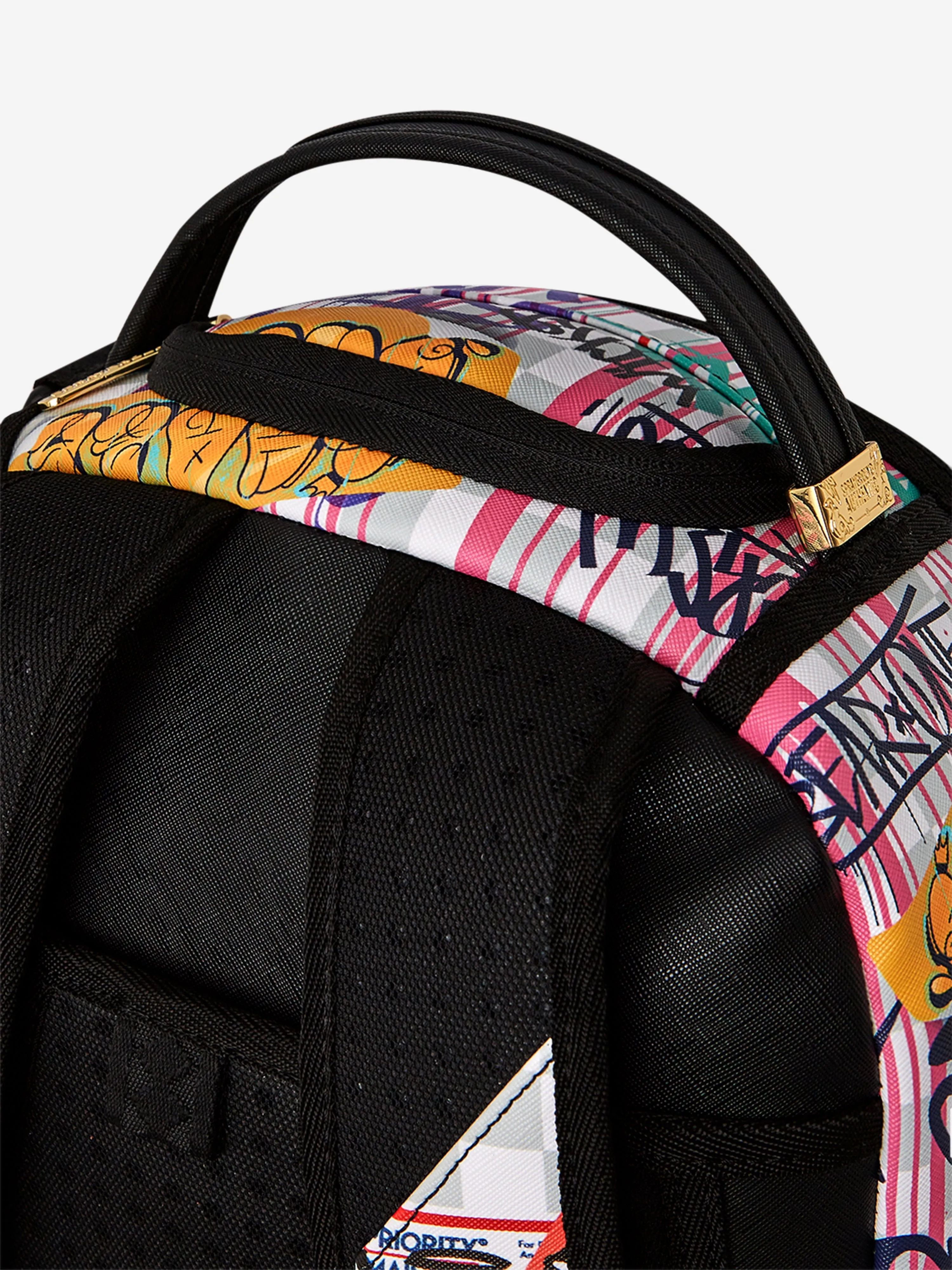 Sprayground Kids Sharks in Paris The Rizz Backpack in Multicolour (46cm)