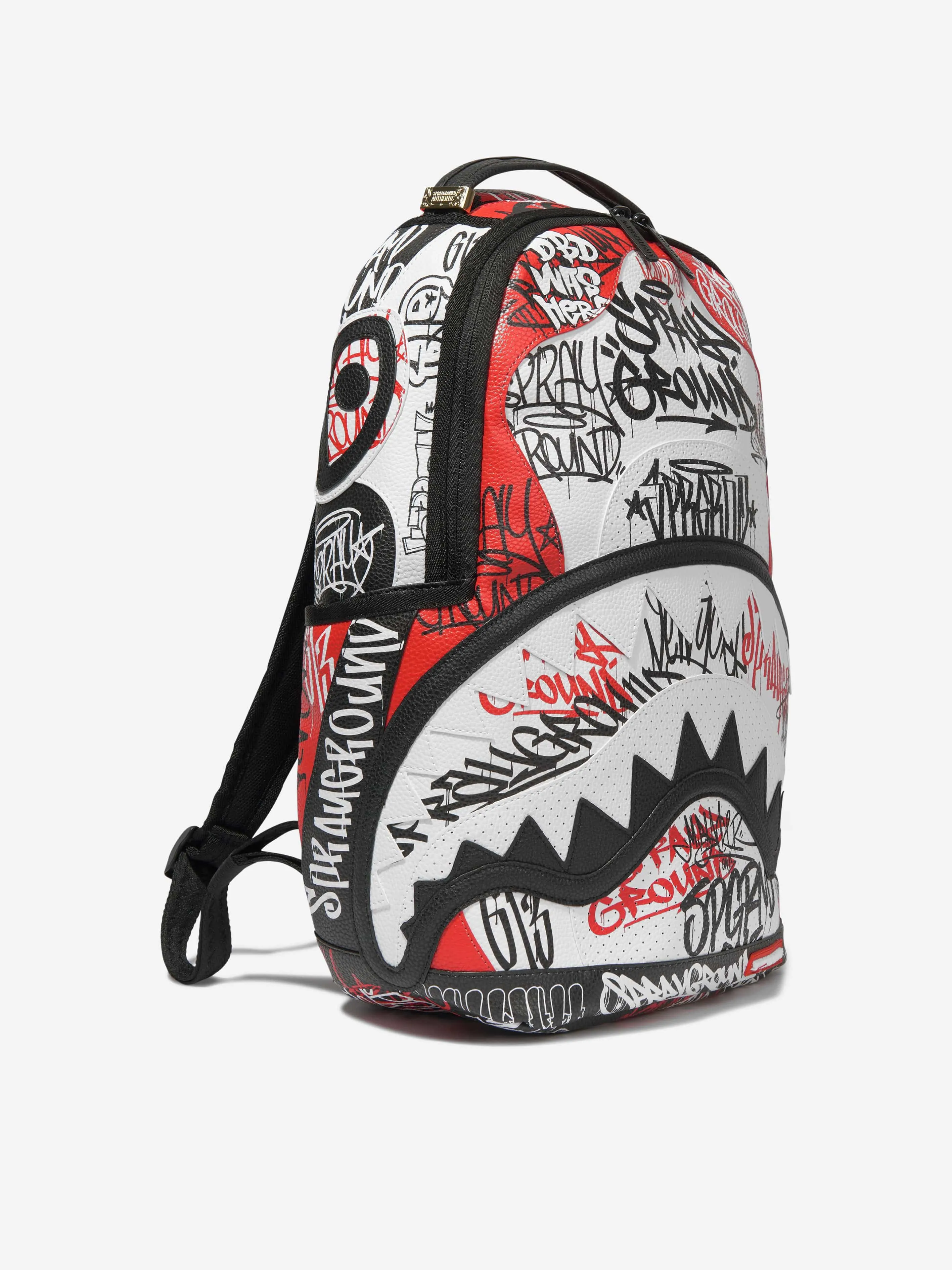 Sprayground Kids Vandal Backpack in Black