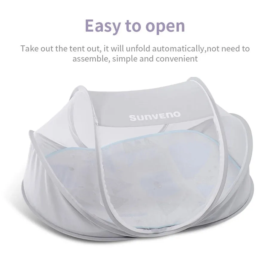 Sunveno Portable Baby Bed w/t Mosquito Net