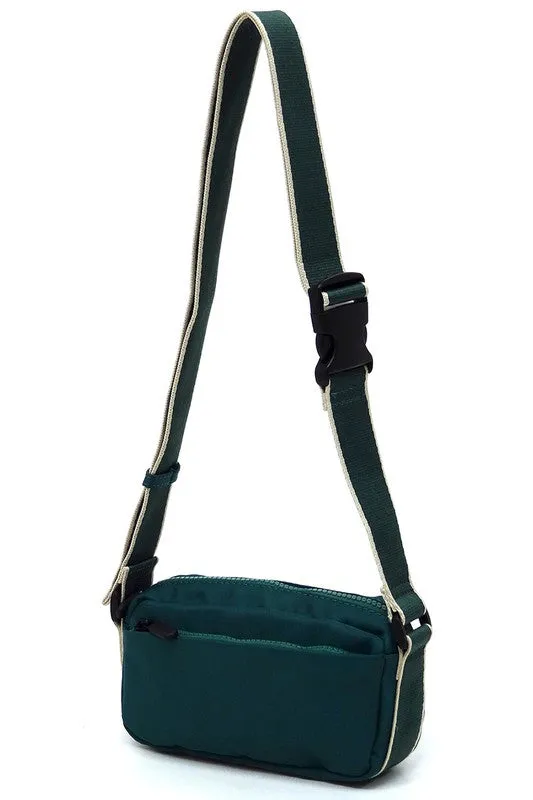 TEEK - Nylon Fanny Pack Crossbody Bag