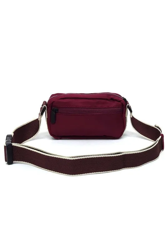 TEEK - Nylon Fanny Pack Crossbody Bag