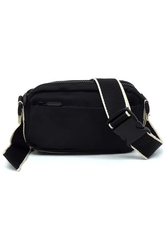 TEEK - Nylon Fanny Pack Crossbody Bag