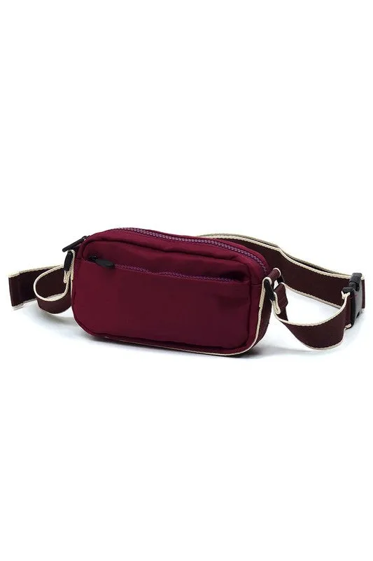 TEEK - Nylon Fanny Pack Crossbody Bag