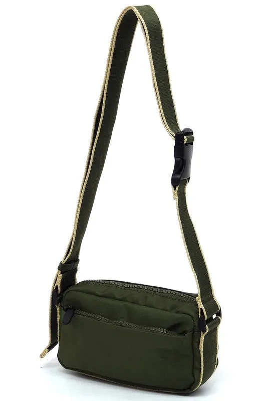 TEEK - Nylon Fanny Pack Crossbody Bag