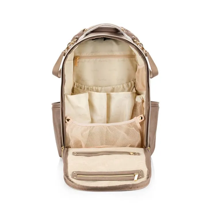 The Boss Plus Backpack Diaper Bag - Vanilla Latte