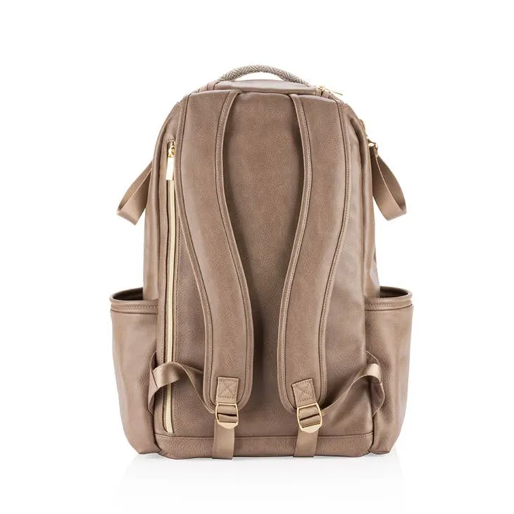 The Boss Plus Backpack Diaper Bag - Vanilla Latte