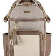 The Boss Plus Backpack Diaper Bag - Vanilla Latte