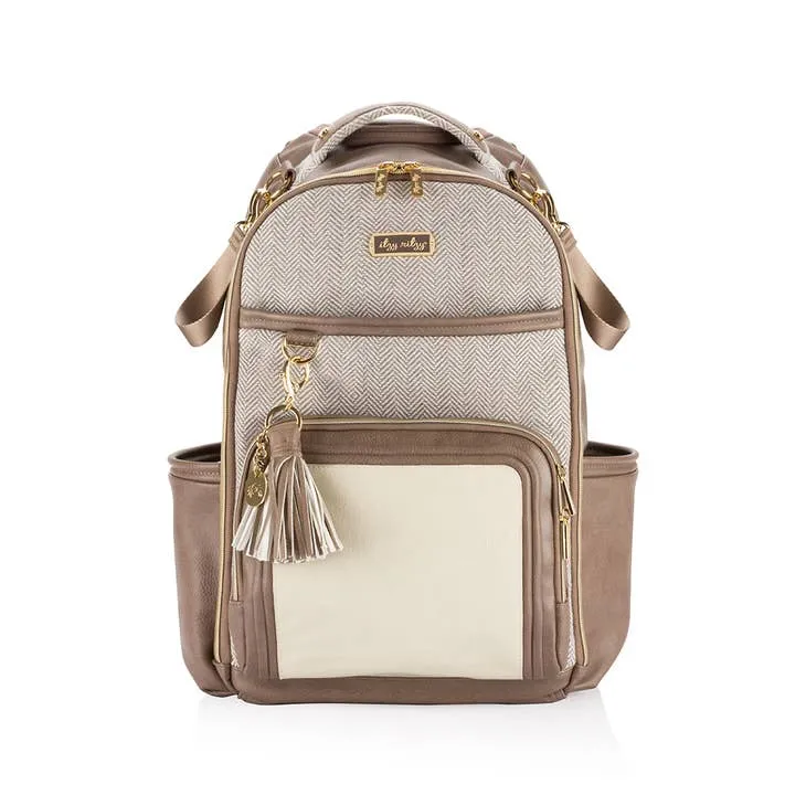 The Boss Plus Backpack Diaper Bag - Vanilla Latte