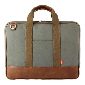 Toffee Piccadilly Briefcase for 13inch MacBook Air - Khaki