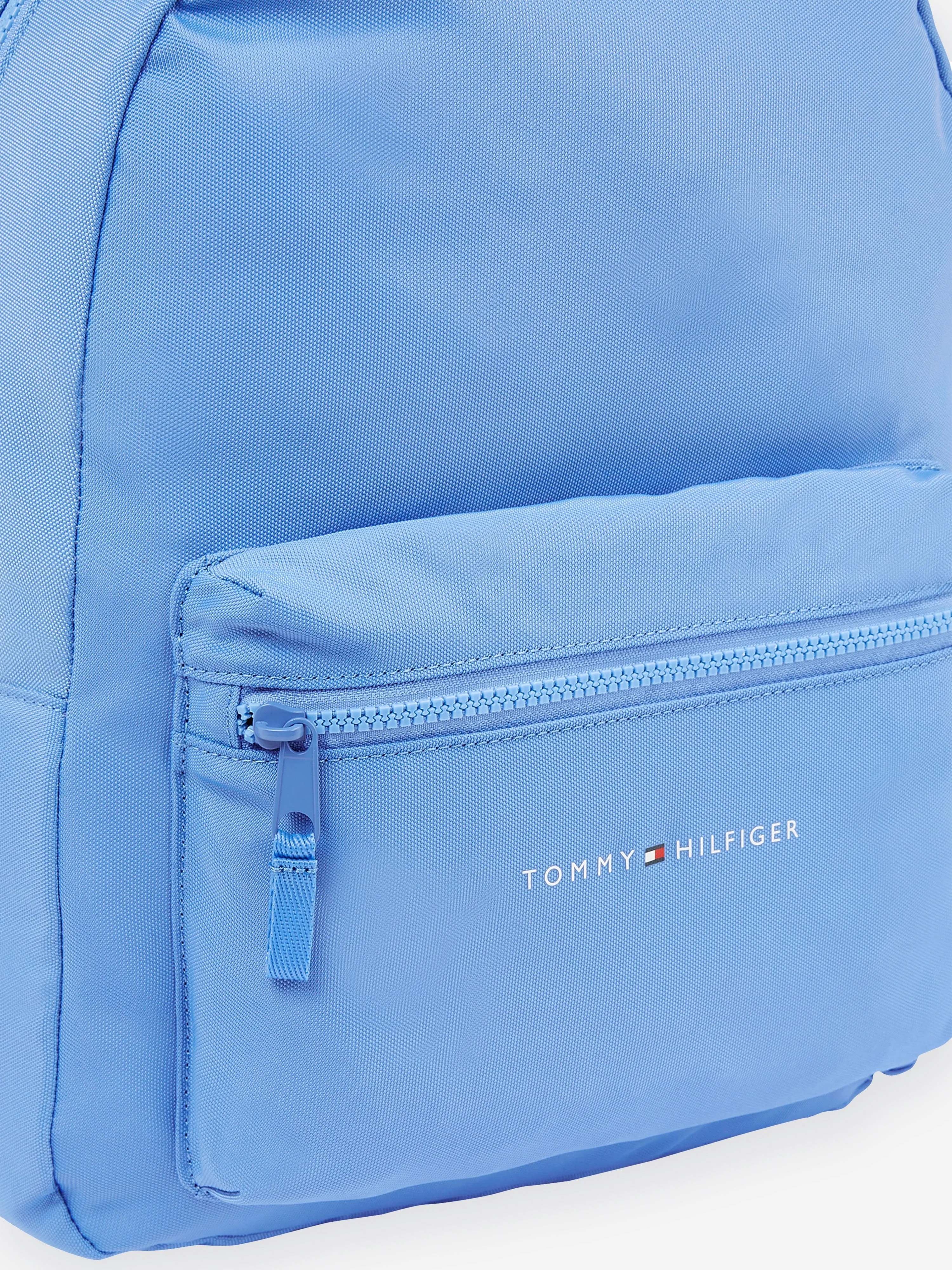 Tommy Hilfiger Kids Essential Logo Backpack in Blue