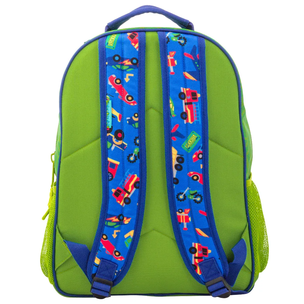 Transport Print Personalised Backpack