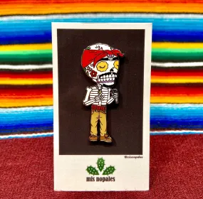 Tupac Calavera Pin— Jose Pulido