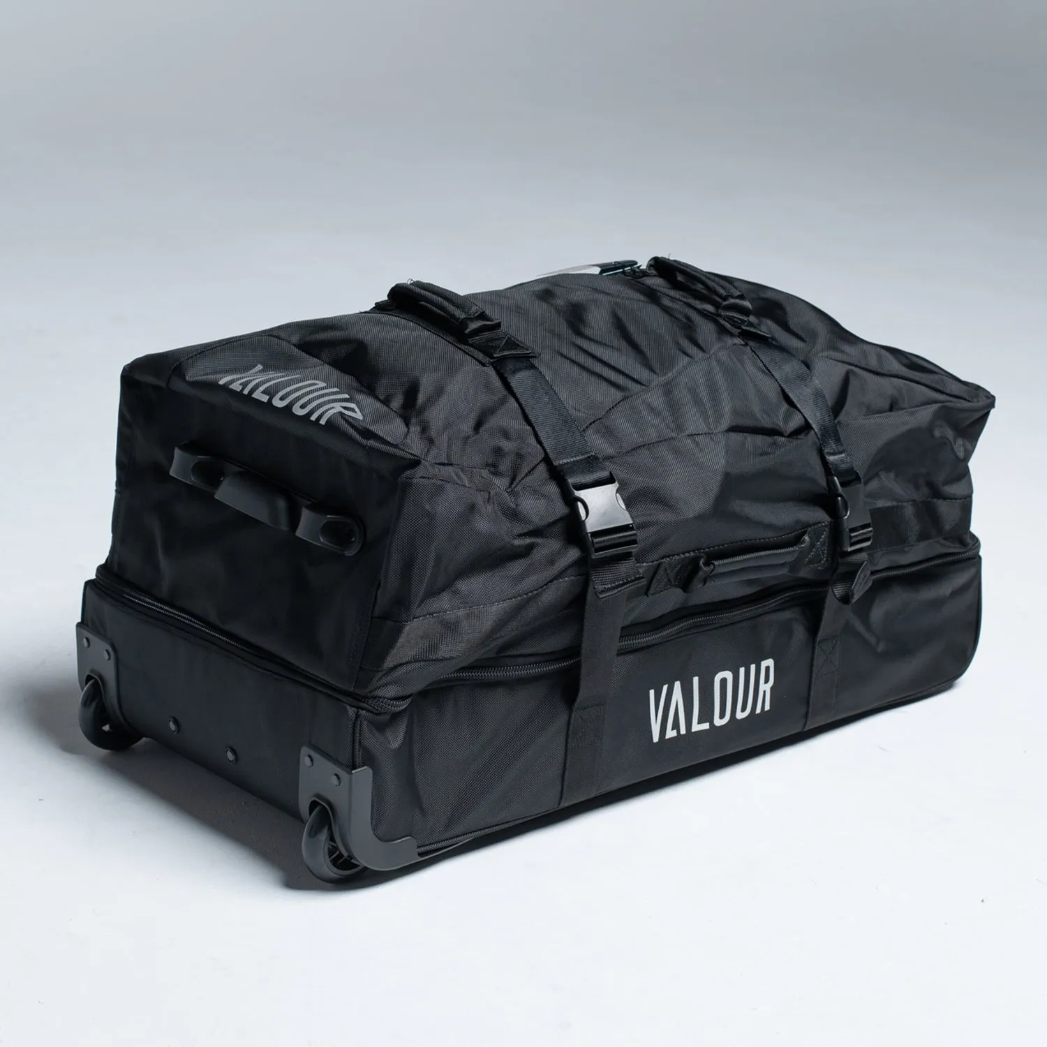 Valour Black Trolley Bag