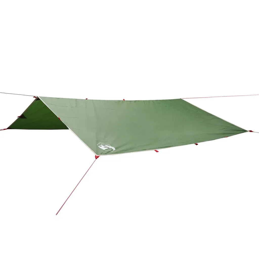 vidaXL Camping Tarp Green 300x294 cm Waterproof