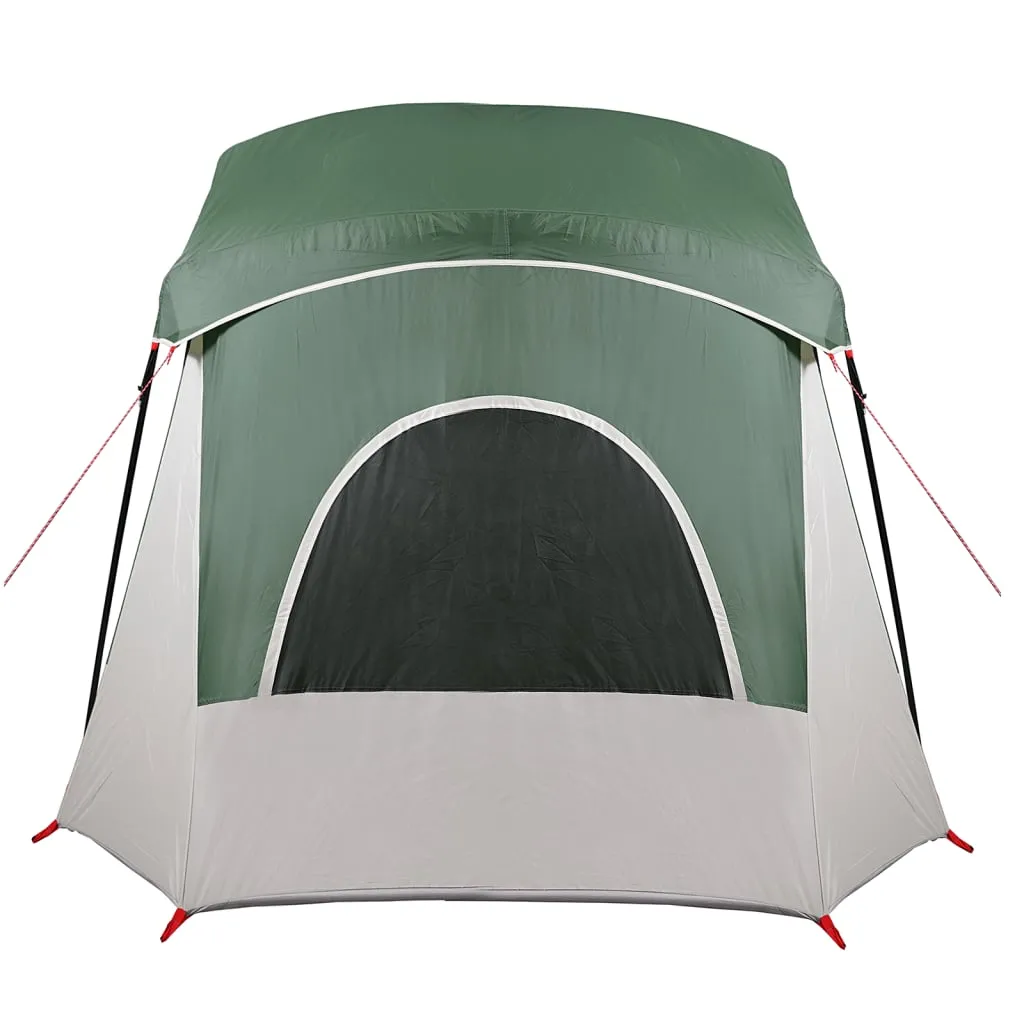 vidaXL Camping Tent Cabin 5-Person Green Waterproof