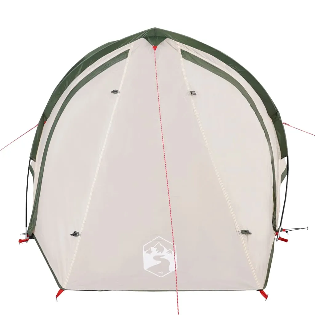 vidaXL Camping Tent Dome 2-Person Green Waterproof