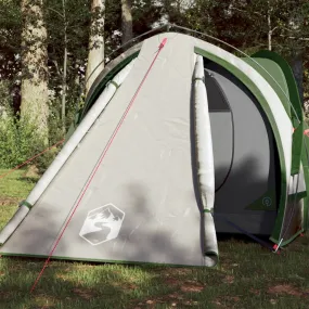 vidaXL Camping Tent Dome 2-Person Green Waterproof