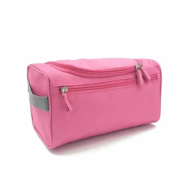 Waterproof Hanging Makeup Bag - Nylon Travel Organizer Cosmetic Bag