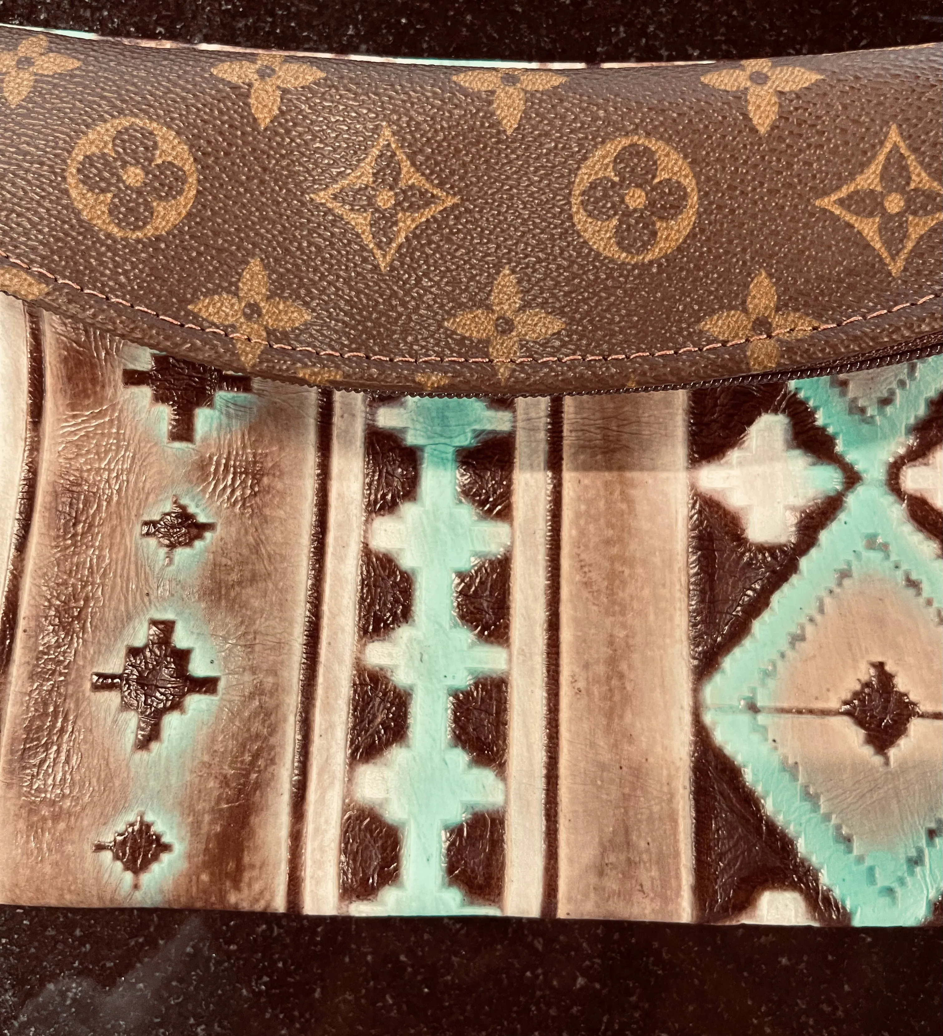 Western Aztec Bum bag