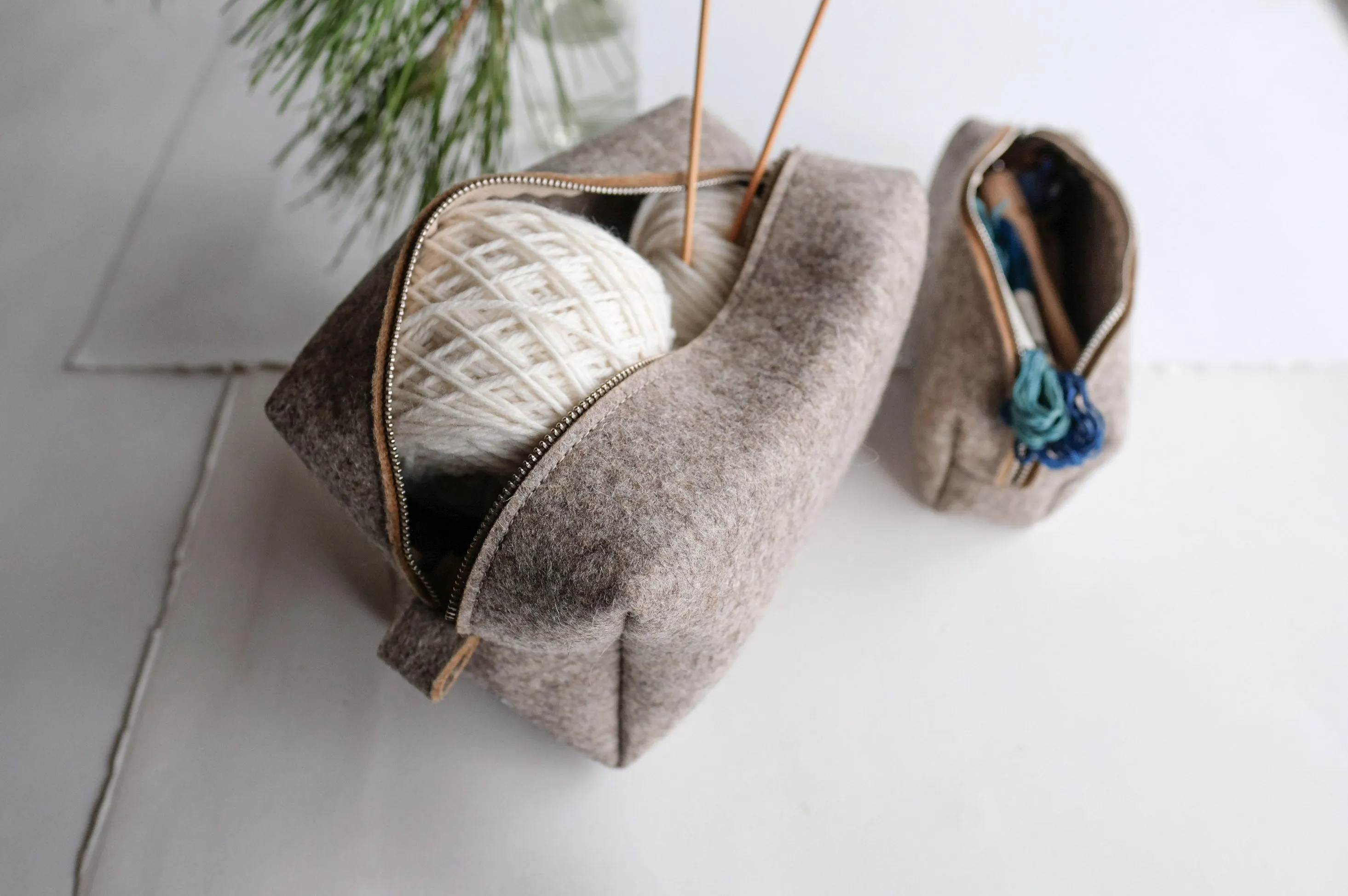 Wool Felt Pouches