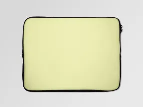 Yellow Basic Laptop Sleeve Bag