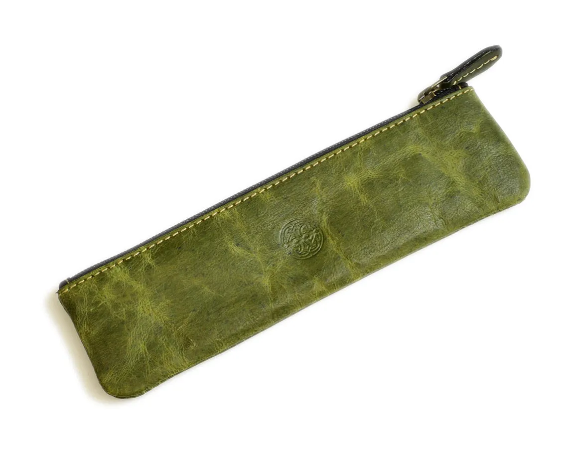 Zippered Single Pen Pouch